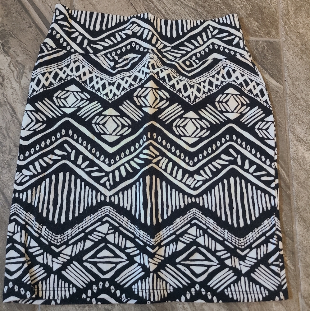 Forever 21 Tribal Print Skirt